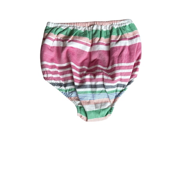 Ralph Lauren Multicolor Striped Dress with Bloomers - Picture 3 of 9